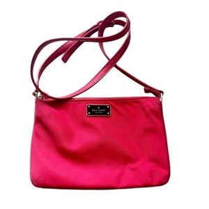 Kate Spade Red Crossbody – Chic, Bold, Gold Hardware, Versatile & Elegant